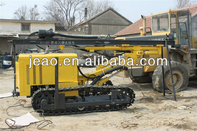 Top Factory in China-KY125 Pneumatic-Hydraulic Rotary Driling Machine for Granite