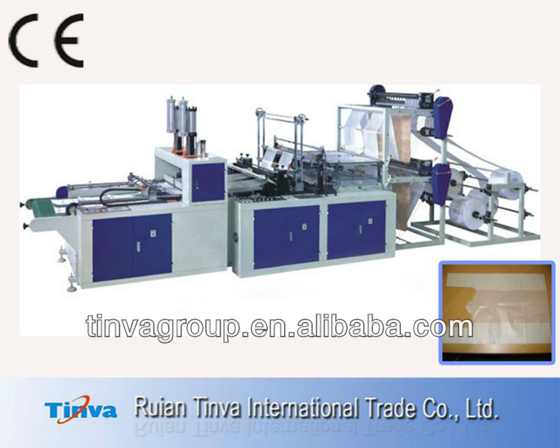 Top Quality 2013 Hot Sale Zhejiang Ruian Automatic High Speed T shirt Plastic bag making Punching machine