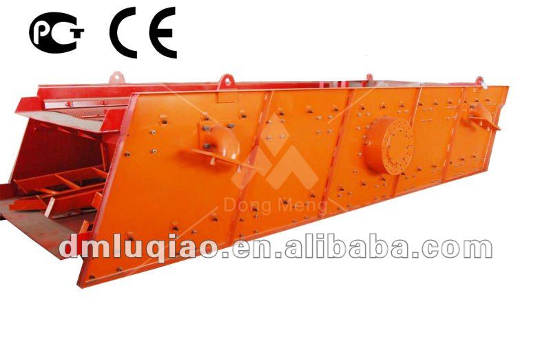 Top quality efficiency horizontal stone vibrating screen in Shanghai