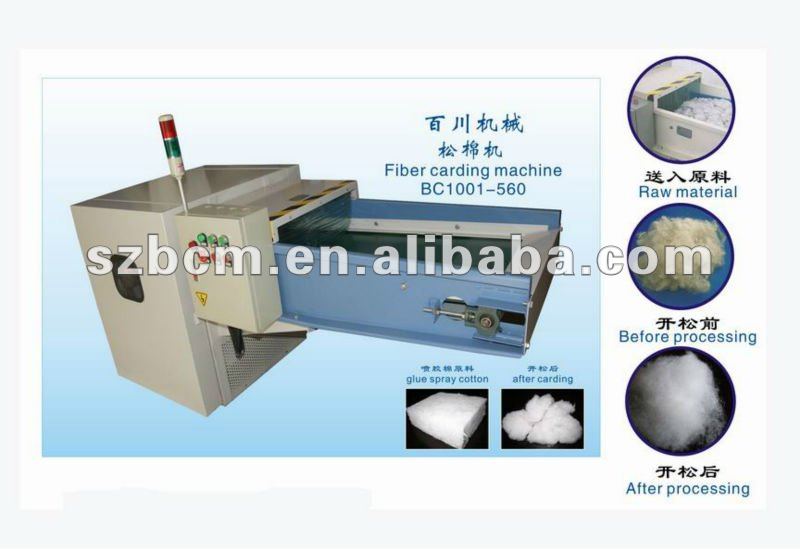 Top quality fiber opening machine