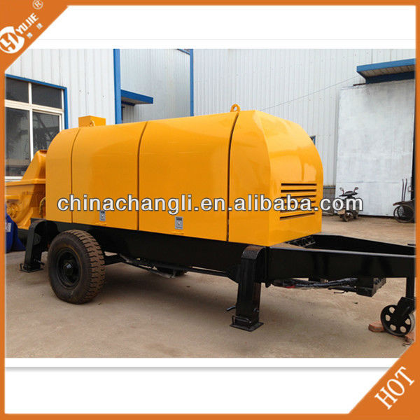 Top quality good price high design trailer concrete pump