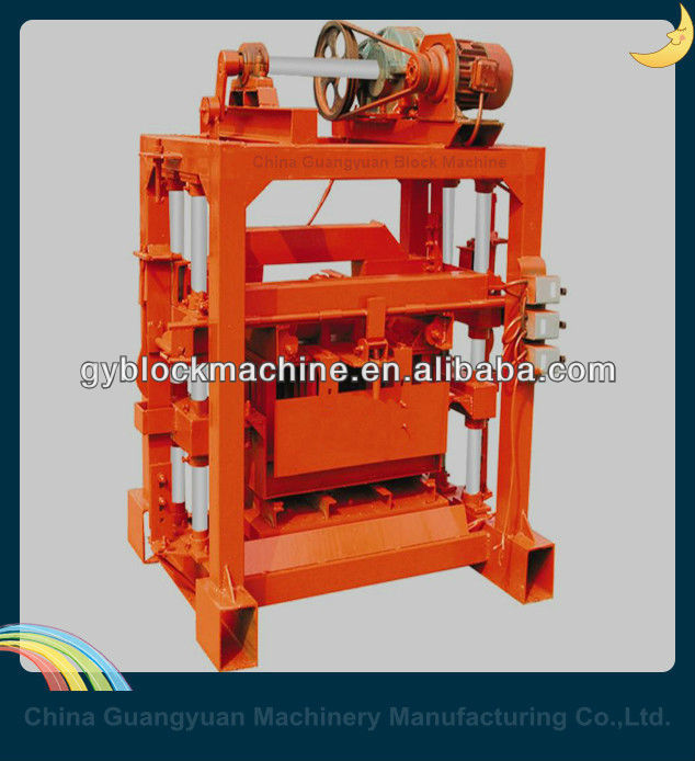 Top Quality! Small Manual hollow Block Machine