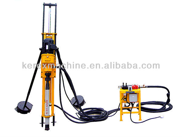 Top selling 0.7 Mpa electric down hole drilling rig HQD70