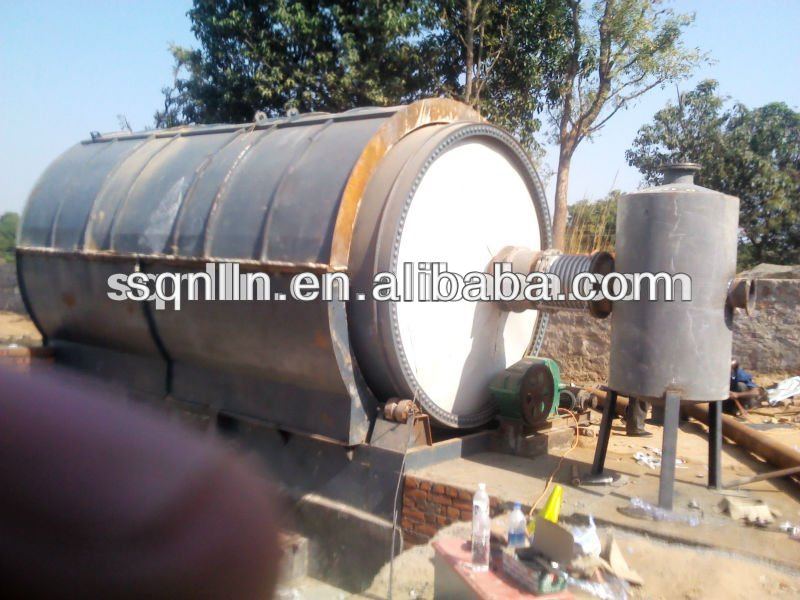 Top- tech waste tyre pyrolysis equipment