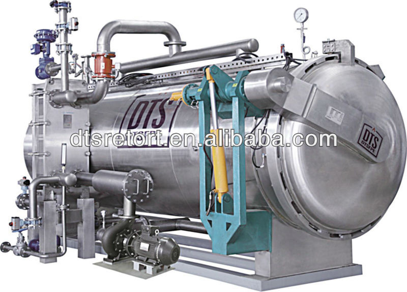 Top water spray sterilization autoclave