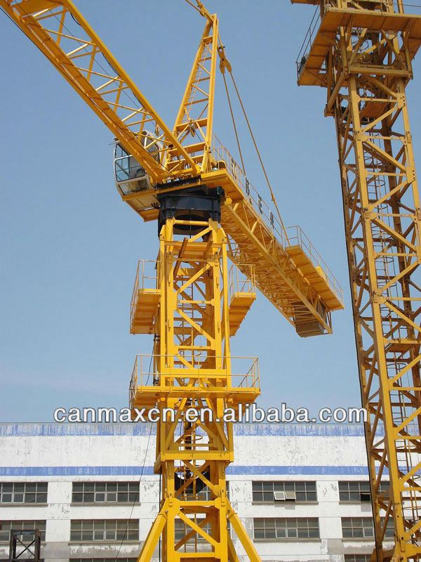 Tower crane--topkit TC6016A/QTZ125--CANMAX