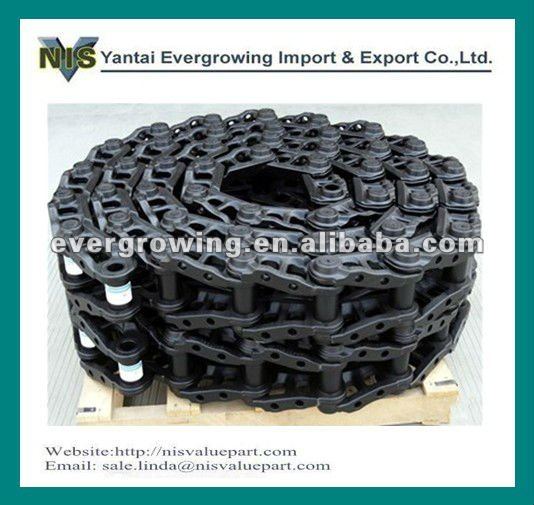 Track Chain Assy for KOMATSU,HITACHI,KOBELCO Excavator & Bulldozer