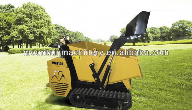 Tracked Mini Dumper MMT100 with CE approval