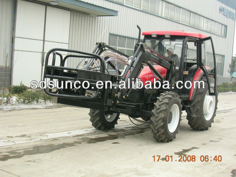 Tractor Front End Loader with Bale Clamp