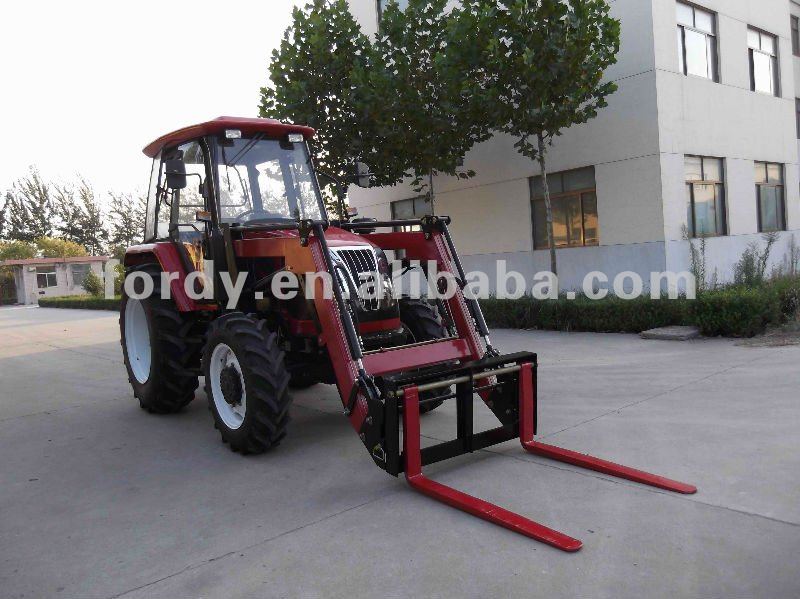 tractor front end loader with fork,fitted20-110hp tractor