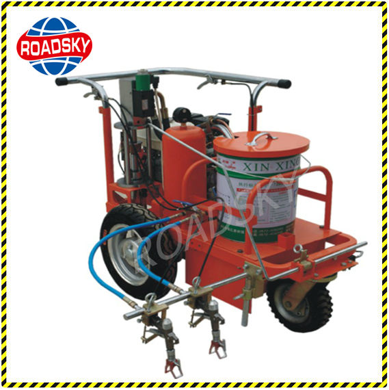 Traffic Line Manual Machinery For Road Marking Paint