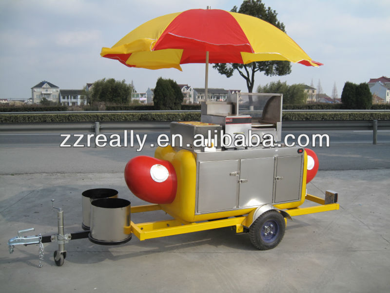 trailer hot dog cart for sale