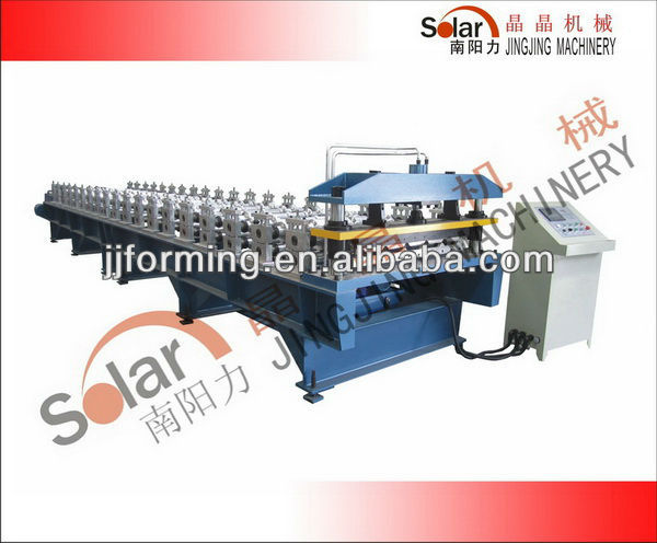 trapezoidal roof panel roll forming machine