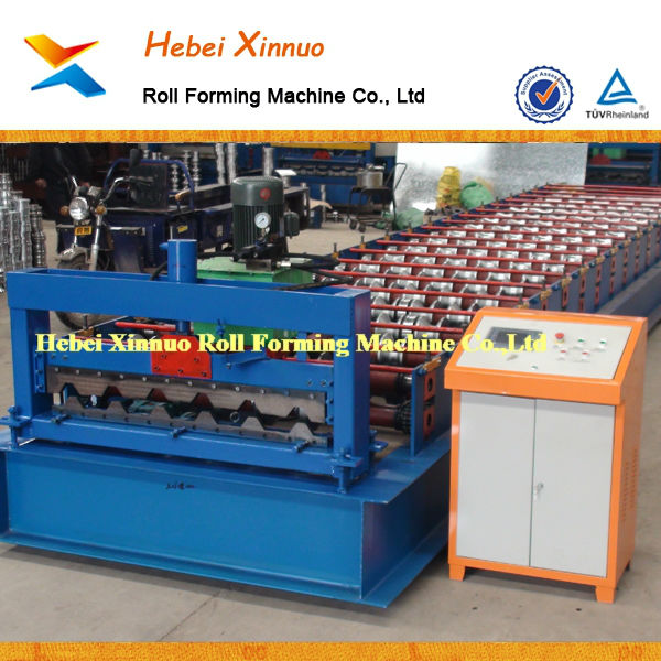 Trapezoidal roof panel Russia type roll forming machine