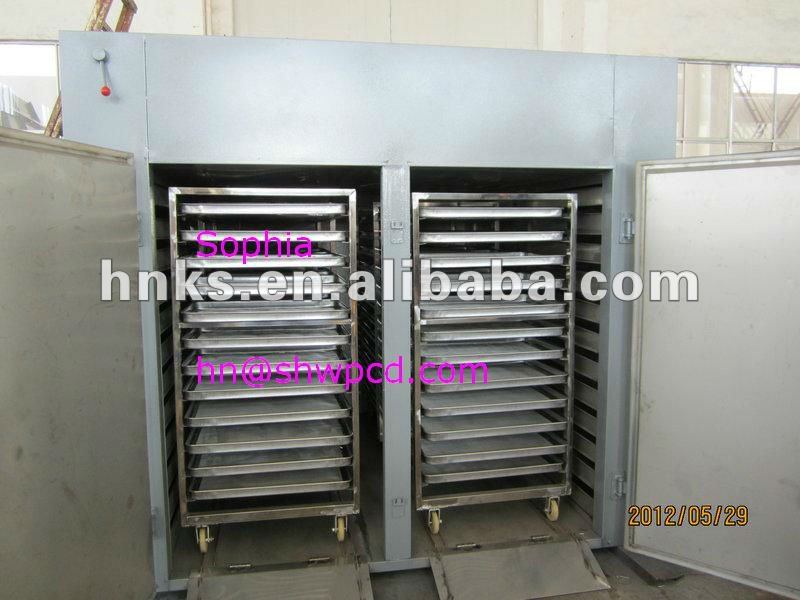 Tray fresh fish drying machine