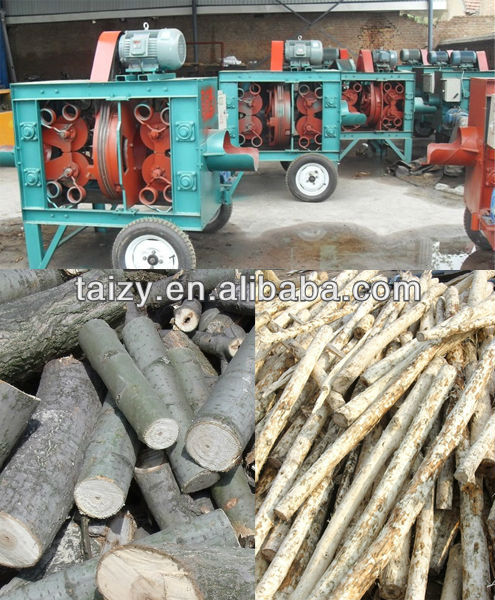 Tree peeling machine wood debarking machine/wood log debarker 0086-18703616827