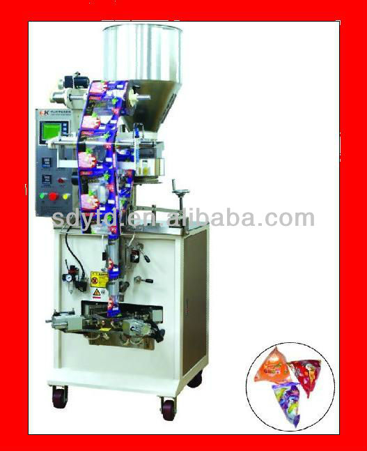 Triangle bag packing machine for snack