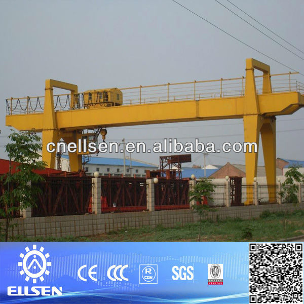 Trolley Hoisting Double Girder 32t Gantry Crane