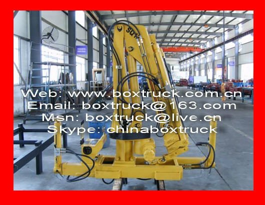 Truck crane, Crane for trucks, crane for mounted to truck,