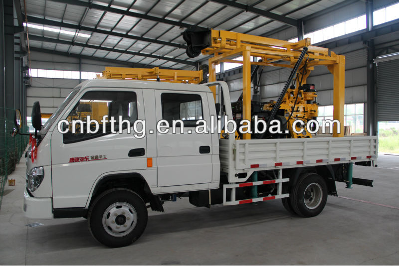 truck mountd borehole water well drilling rig for sale MT-200YG