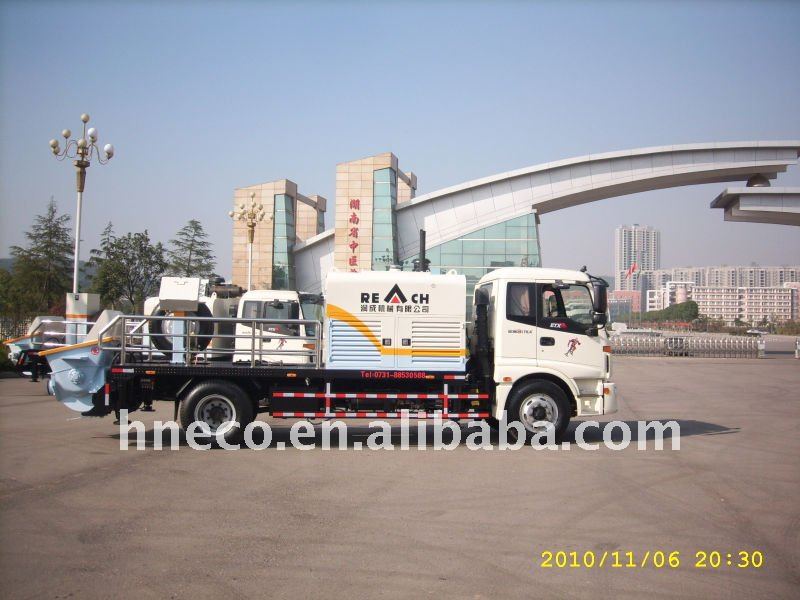 Truck-mounted concrete pumps without boom HBC80.13.130RS