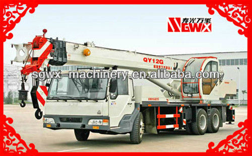 truck mounted crane QY12G 12 ton mini crane