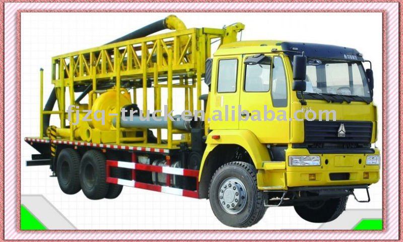 TRUCK MOUNTED WATER DRILL TRUCK