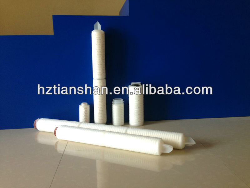 TS 0.65Micron PES Pleated Filter Cartridges for water filter system