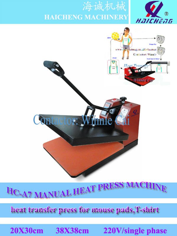 Tshirt heat transfer machine machine(CE certification)