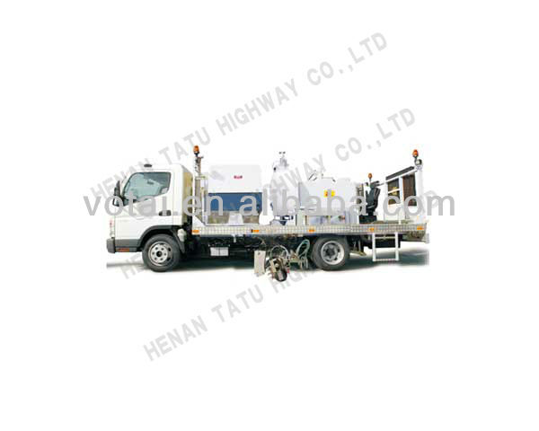 TT-QCP-I/IIP cold (solvent) road marking truck