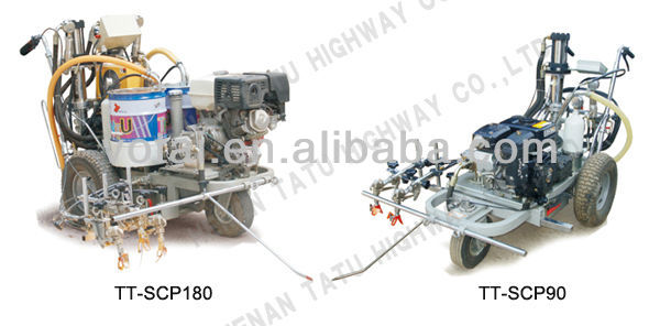 TT-SCP90/180-I/IIP hand-push cold (two-component) road marking machine