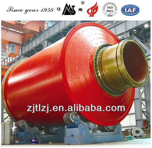 Tube Ball Mill with Certificate ISO9001:2008