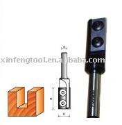 Tungsten Carbide Straight Bit with Reverible Knives