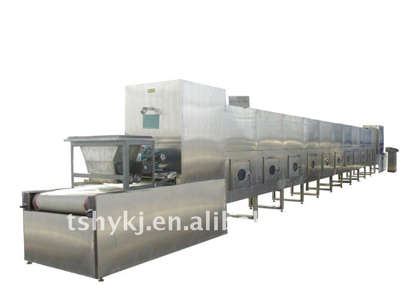 Tunnel Microwave Sterilizing and Drying Machine