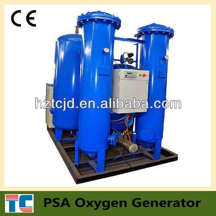 Turnkey Fish Farm Oxygen Production Plant 300Bar Pressure