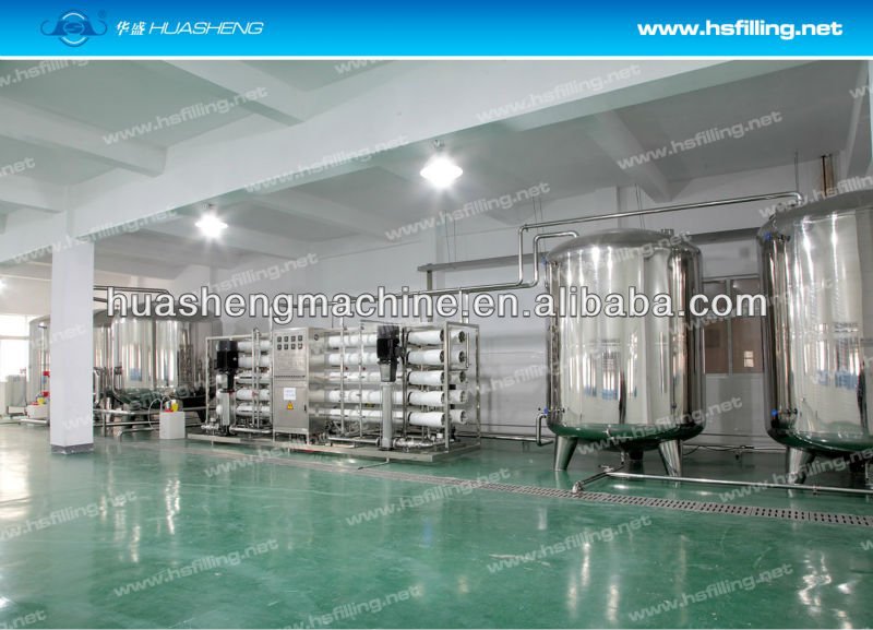 turnkey water treatment/water decontamination plant