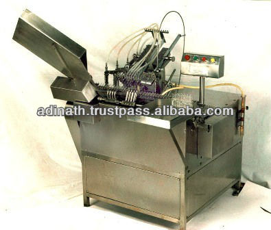 Twin Head Ampoule Filling Sealing Machine