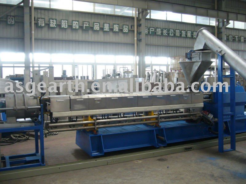 twin-screw extrusion and pelletizing line