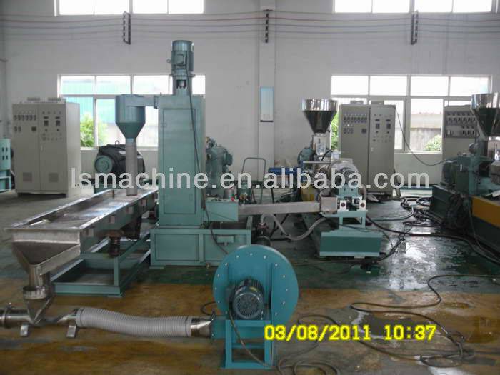 twin screw water ring pelletizing extrusion line