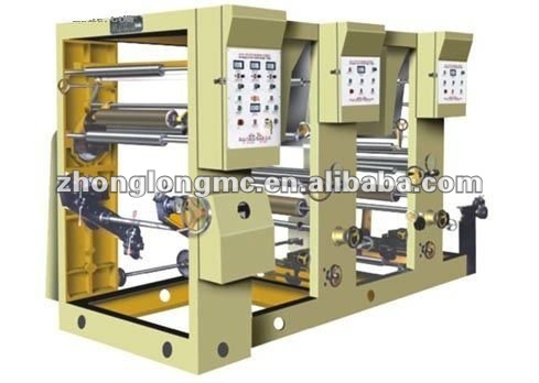 Two 2 colors gravure printing machine