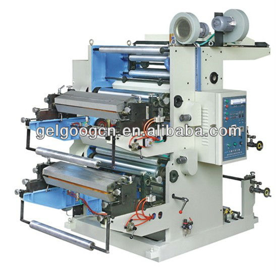 Two-Color Flexography Printing Machine| Printing Machinery| Printer Machines