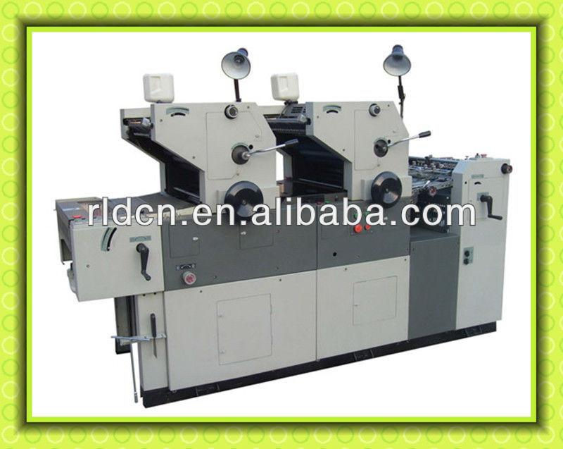 Two Color Offset Printing Machine