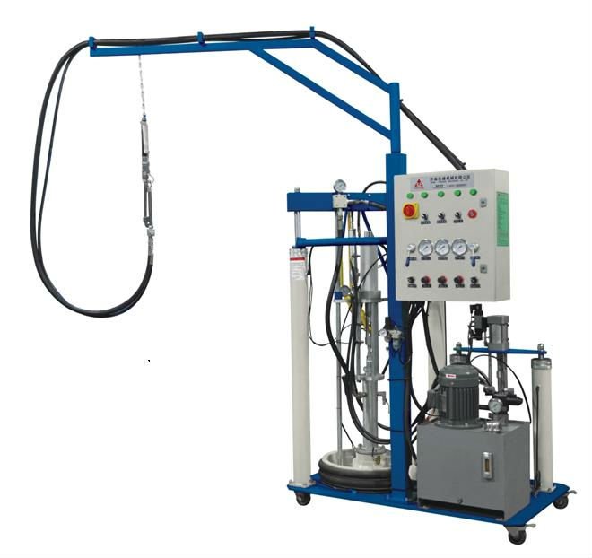 Two-component Extruder-window machine