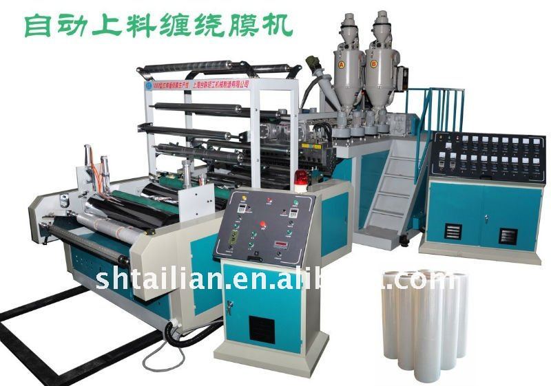 Two Layers Co-extrusion Stretch Film Machine