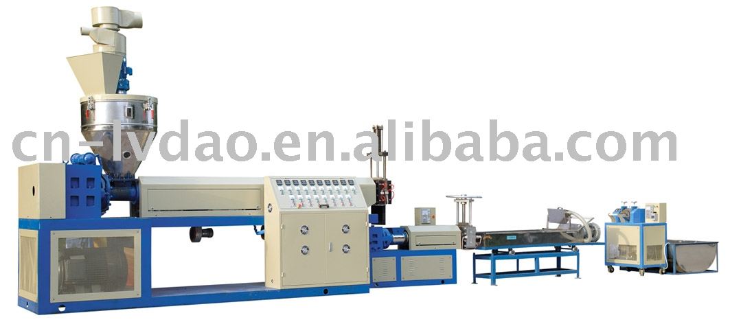 Two steps plastic machinery