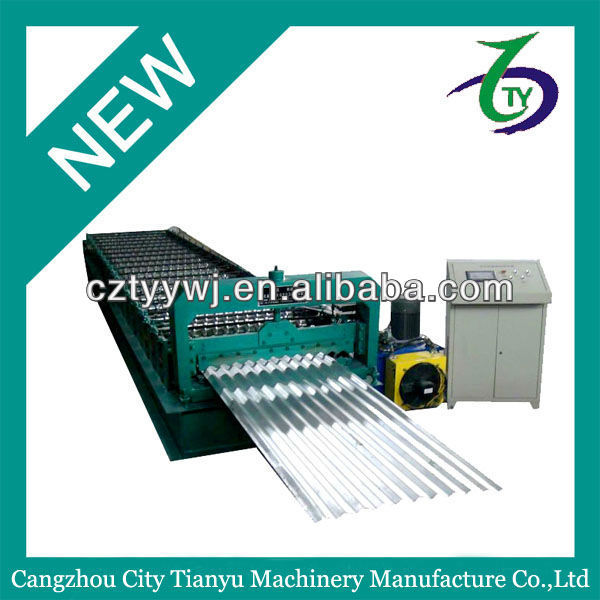 TY Corrugated sheet roof panel cold roll forming machine