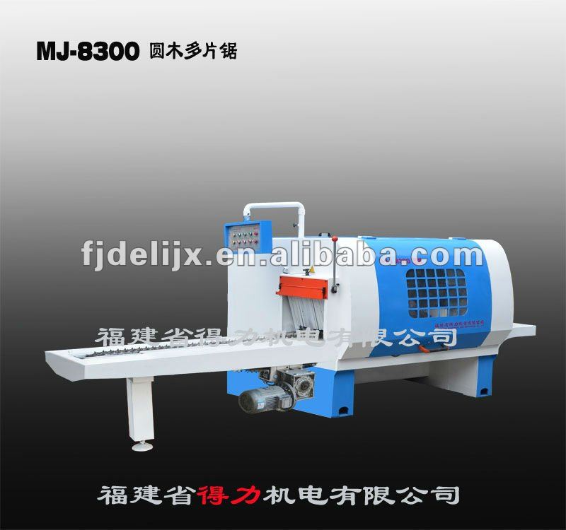 type 8300 log multi blade saw machine