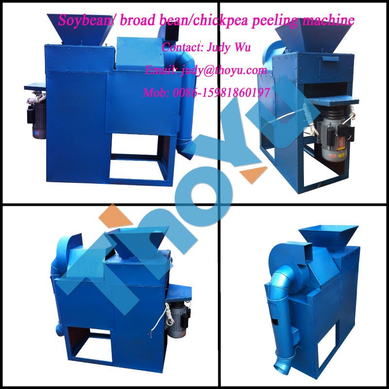 TYSP300 soybean sheller machine with video