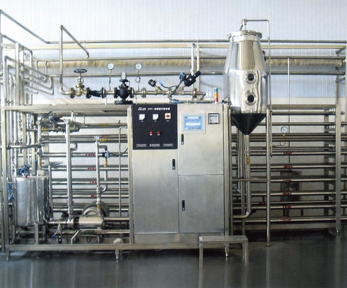 UHT tube sterilizer