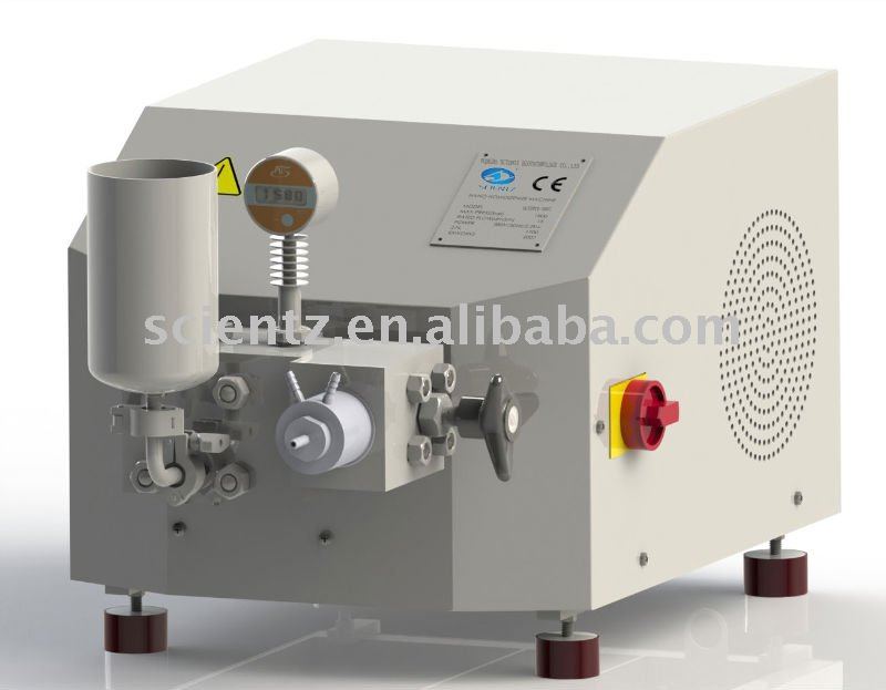 ultra high pressure homogenizer